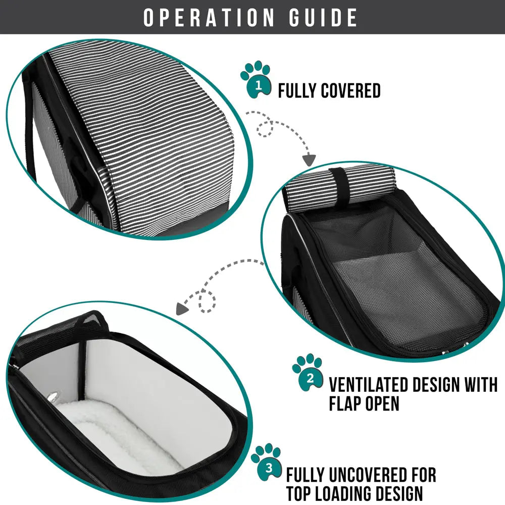 Stylish Handbag Purse Pet Carrier