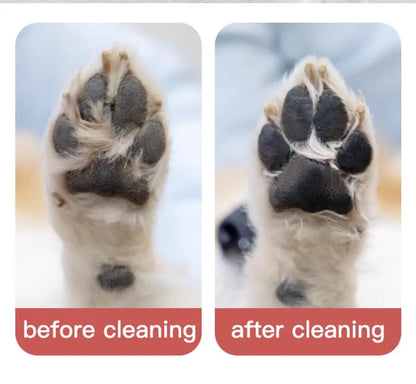 2025 All for Paws Automatic Dog Paw Cleaner with Complimentary Towels - Portable USB Rechargeable Device for Cleaning Muddy Paws, Safe for Dogs